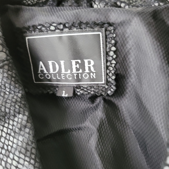 Womens Alder Leather Jacket - Picture 4 of 4